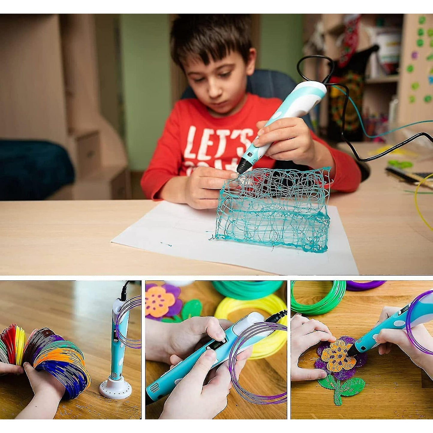 Intelligent 3D Pen With Led Display