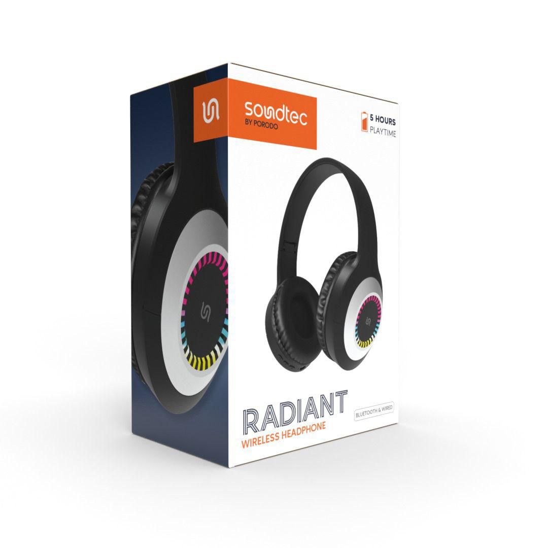 Porodo Soundtec RADIANT Wireless Headphone