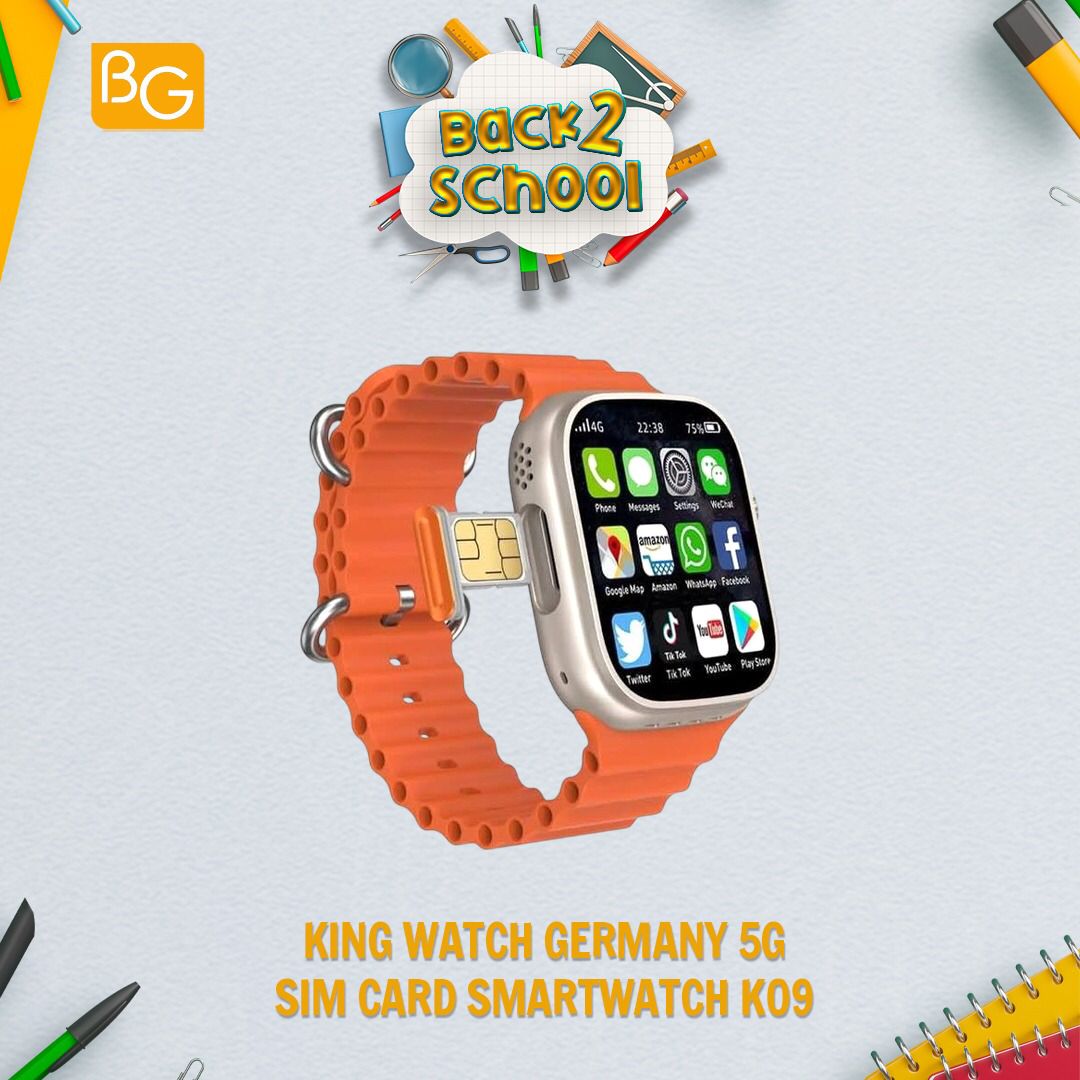 King Watch Germany 5G Sim Card Smartwatch K09