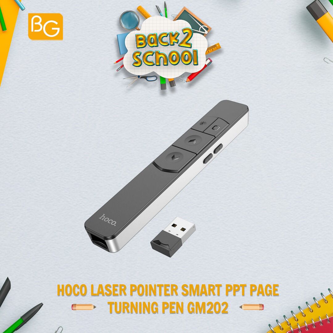 HOCO Laser Pointer Smart PPT Page Turning Pen GM202