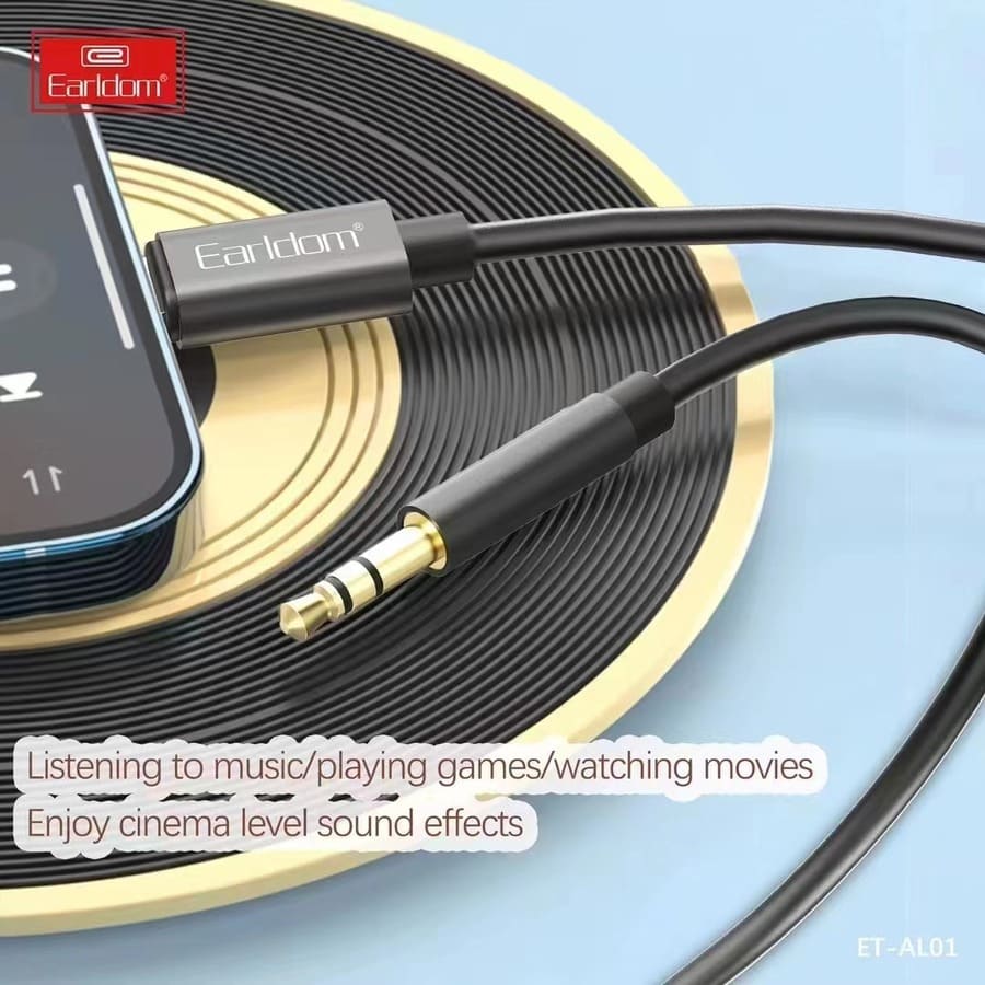 Earldom Lightning to Aux Cable for Iphone AL01