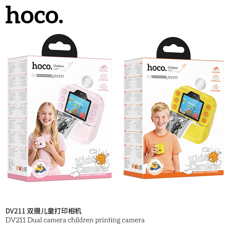 Hoco DV211 Dual camera children printing camera
