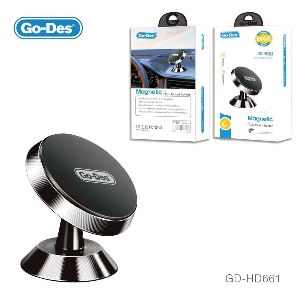 GO-DES HD661 Magnetic Car Phone Holder