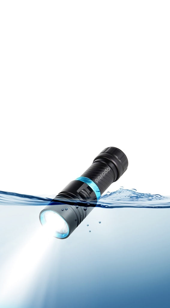 Porodo 1200 Lumens Waterproof Flashlight