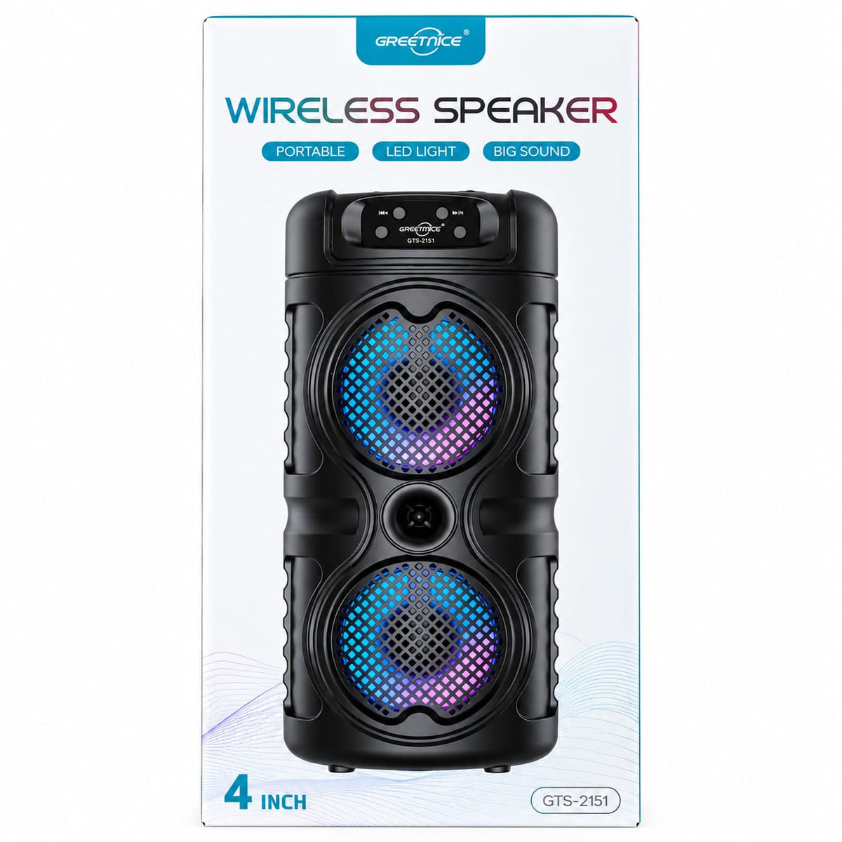 Greatnice Wireless Bluetooth Speaker GTS-2151