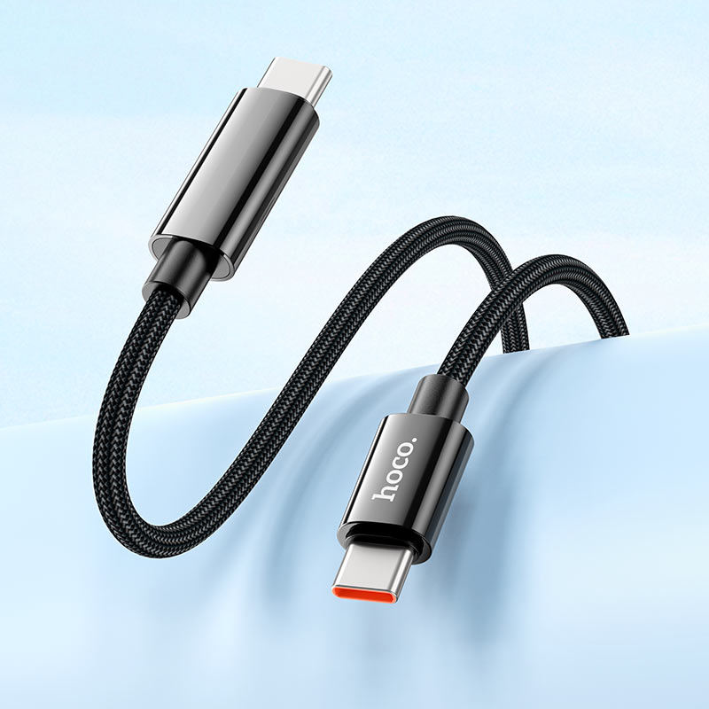 Hoco 100W Type-C to Type-C fast charging Cable U125