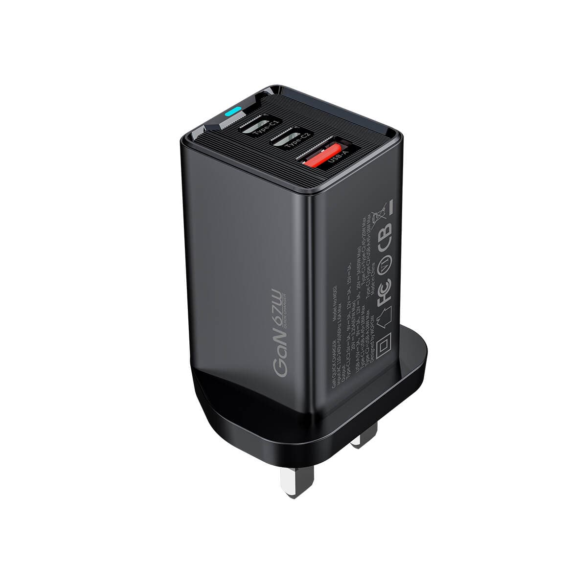 Wopow GaN 67W Quick Charger MD02