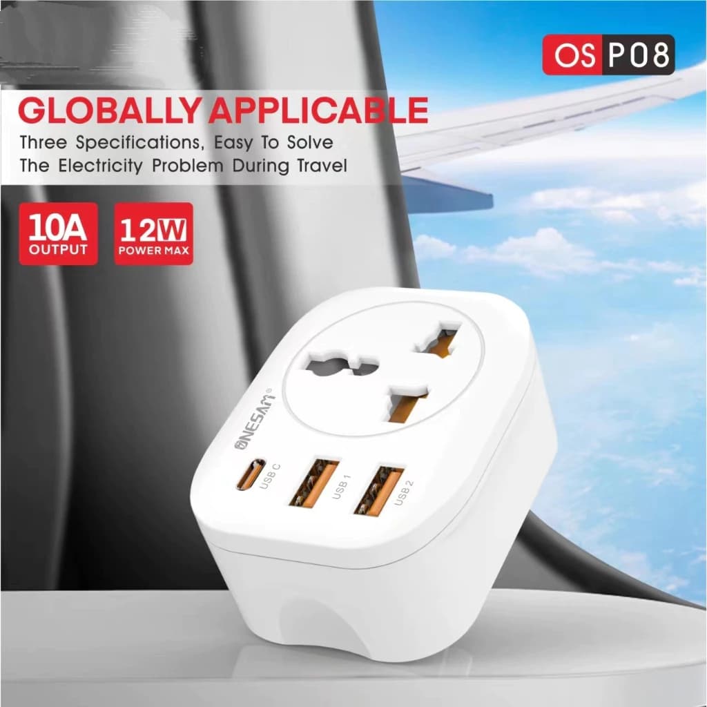 Onesam Extension Multiplug OS-P08