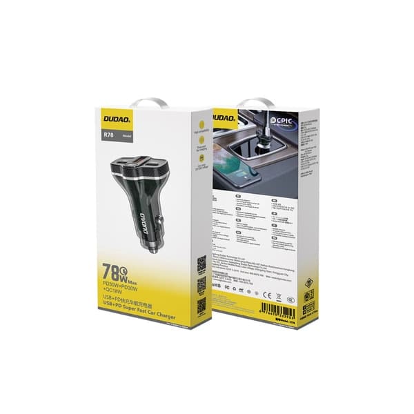 Dudao 78W Car Charger R78