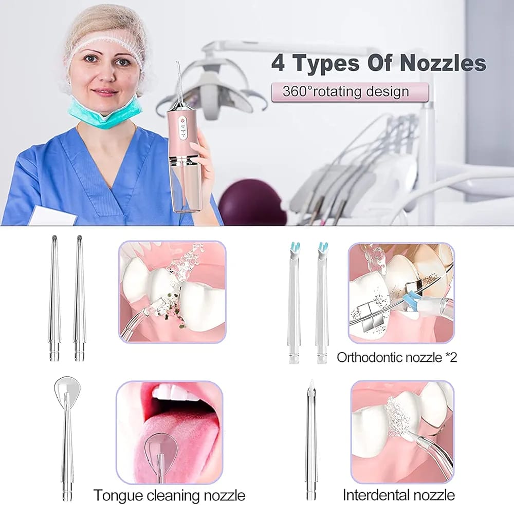 PPS Oral Irrigator Portable Dental Water Flosser
