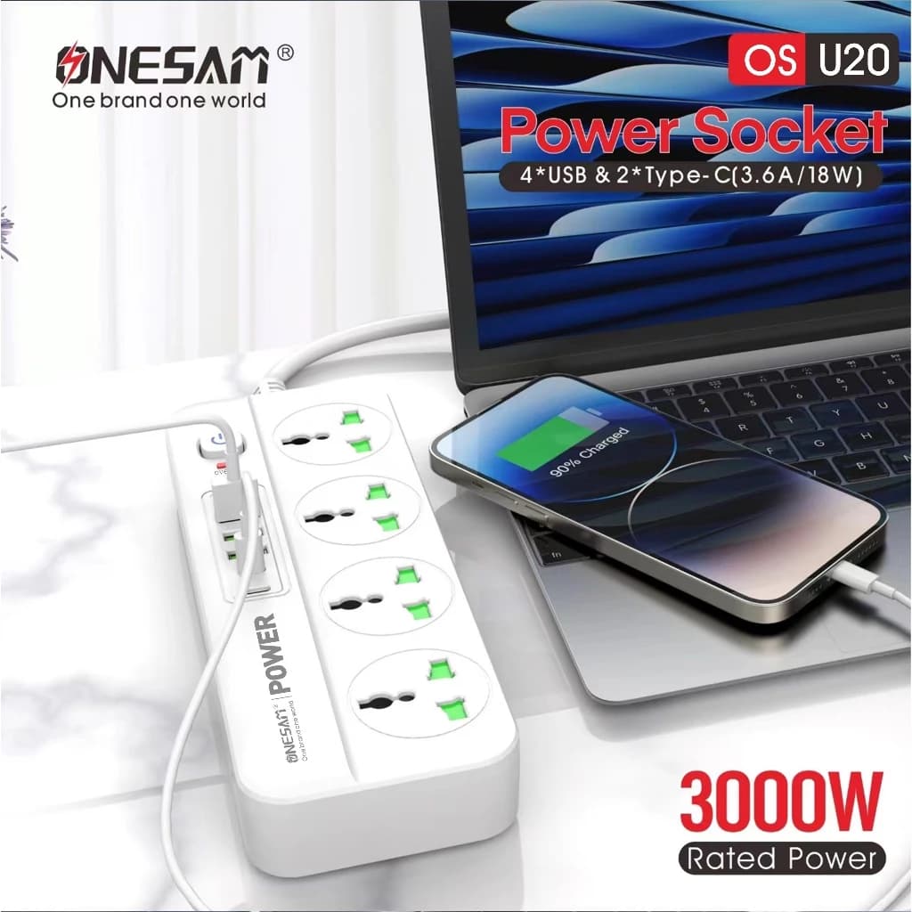 Onesam 3000W Power Extension OS-U20