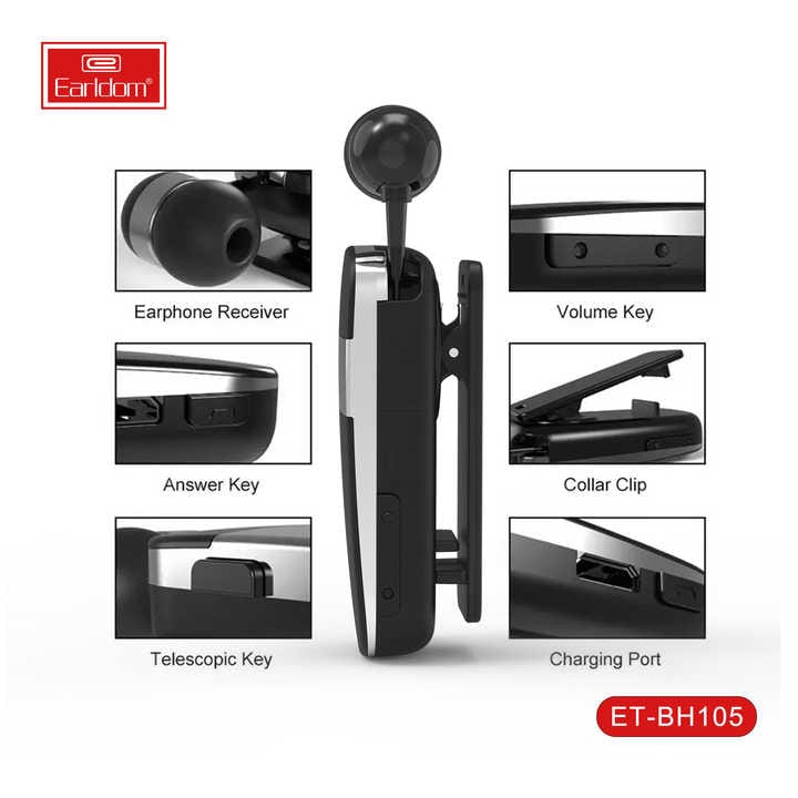 Earldom Retractable Headphone BH105