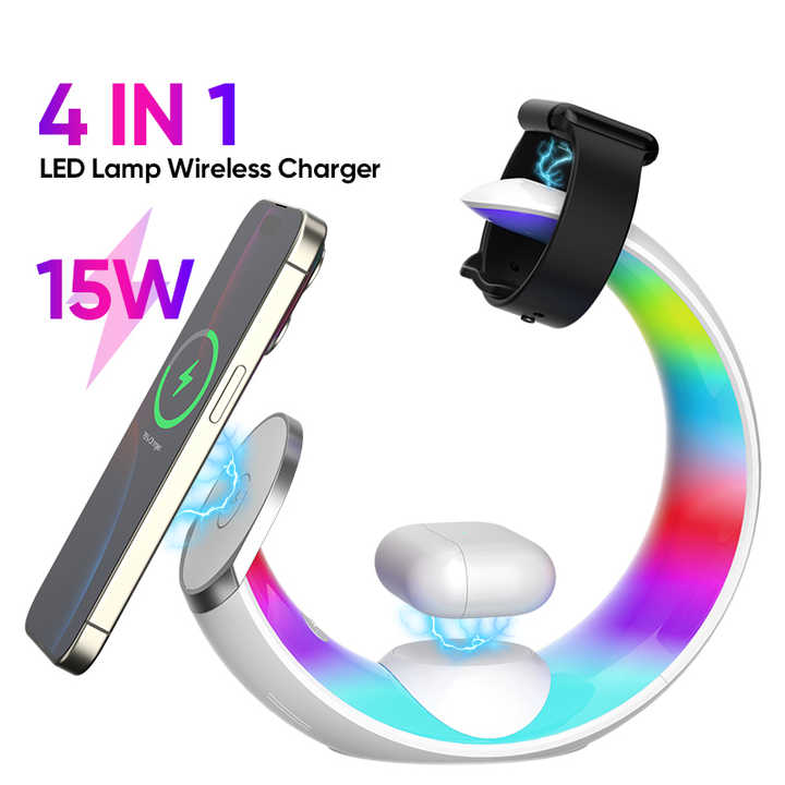 Earldom 4 in 1 Wireless Magnetic fast Charger