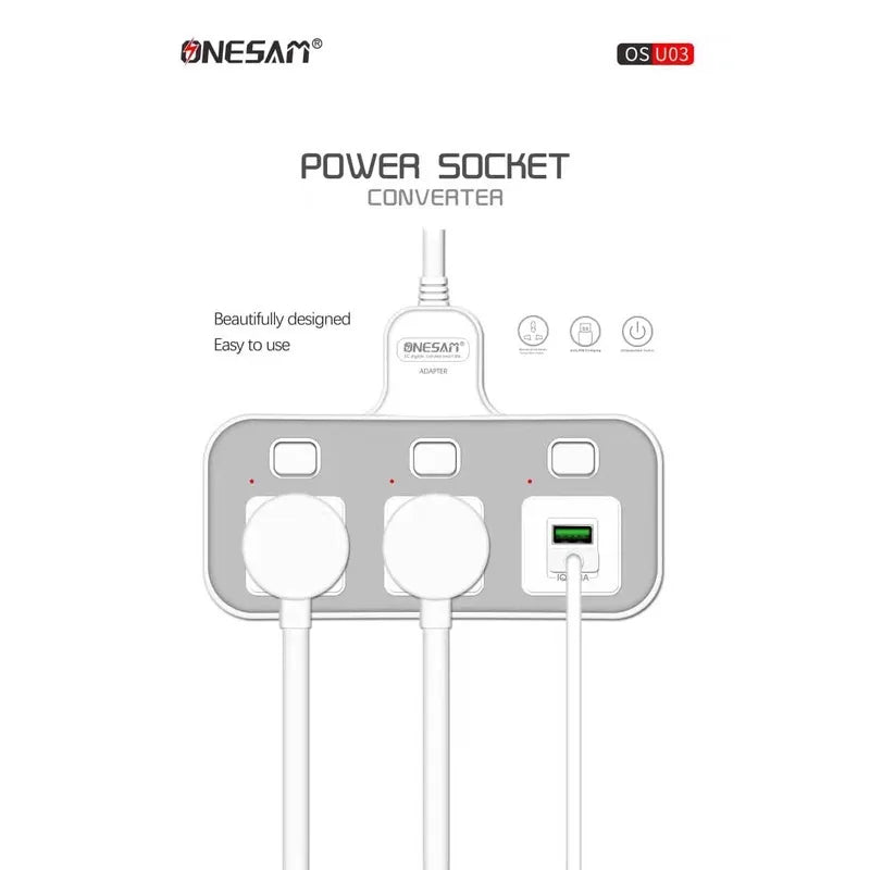 Onesam 300W Power Socket Converter