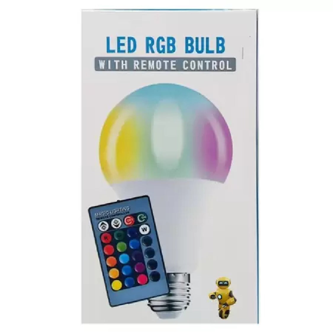 RGB LED Bulb A60 With Remote Control