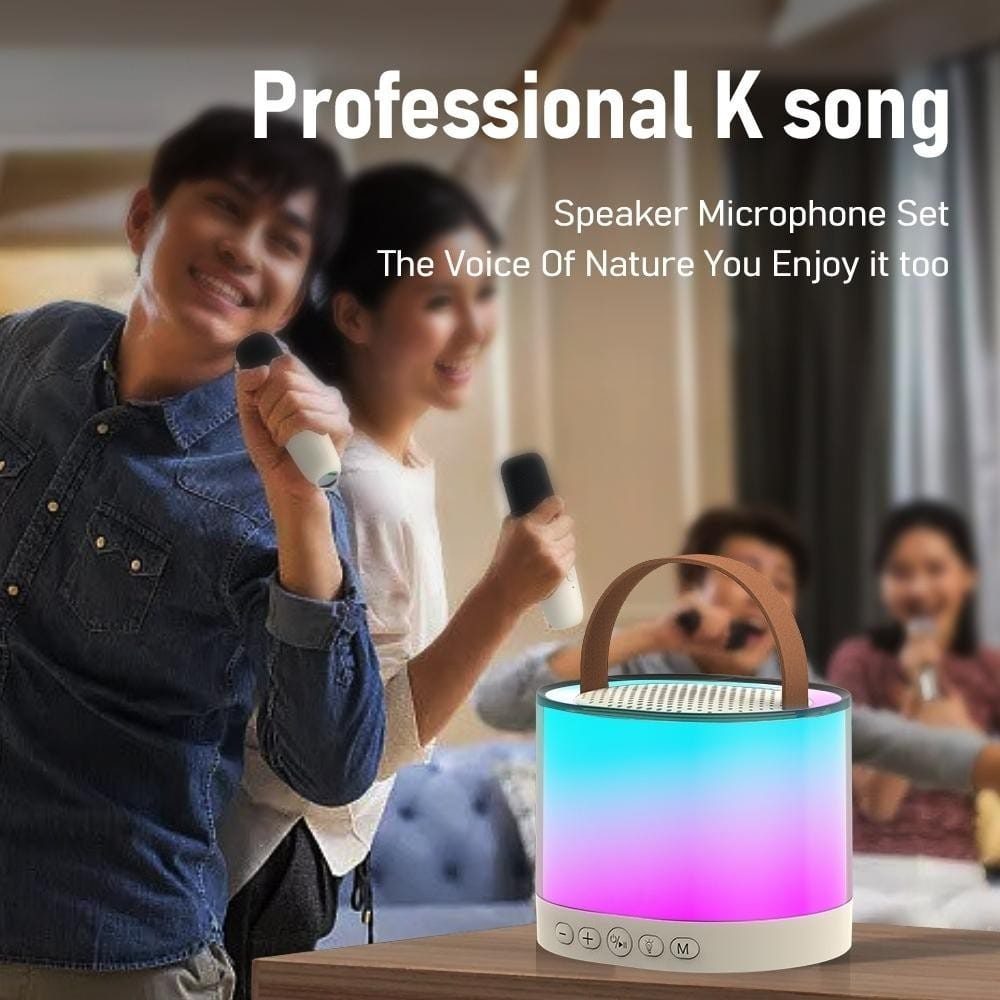 Karoake Protable Bluetooth Speaker With 1 Microphone K52