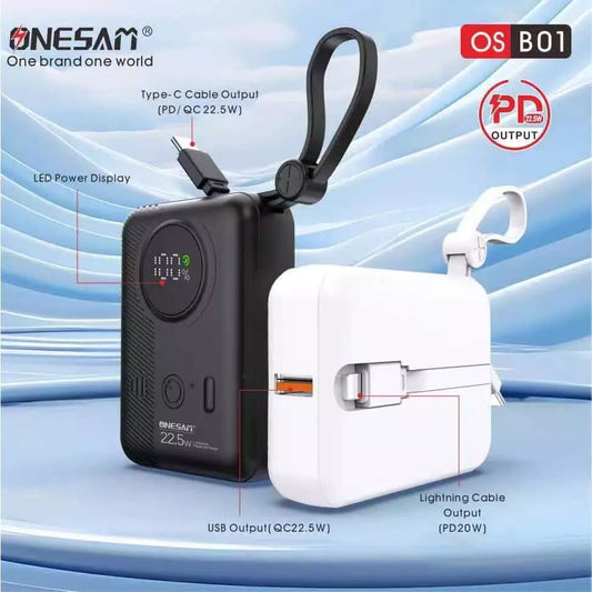 Onesam 10,000mAh 22.5W Power Bank B01