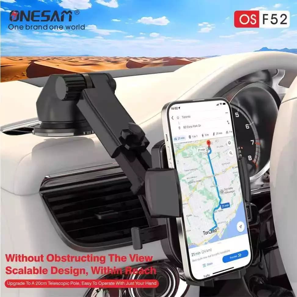 Onesam 360°Rotation Car Mount Phone Holder OS-F52