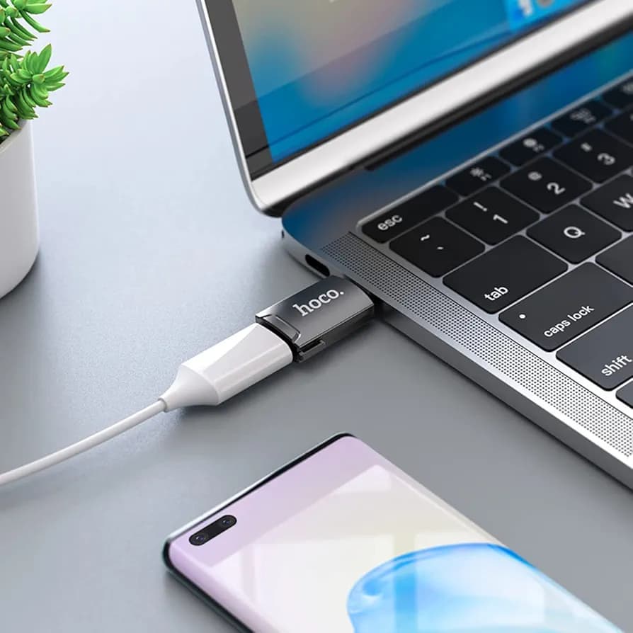 Hoco Type-C Male To HDMI Female Adapter, Support 4k 30Hz UA19