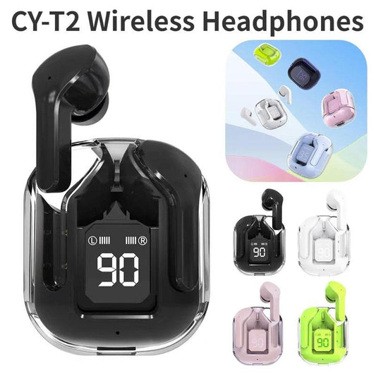 Bluetooth Handsfree CY-T2 Transparent Airpods