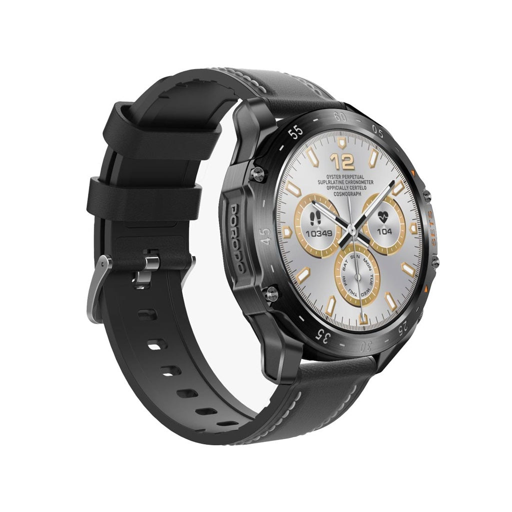 Porodo Hype Smartwatch With Earbuds