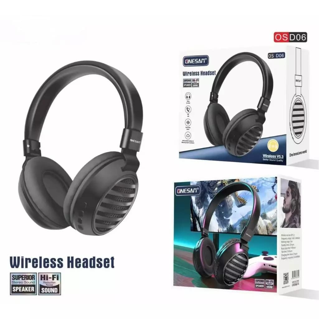 Onesam Foldable Wireless Headset OS-D06