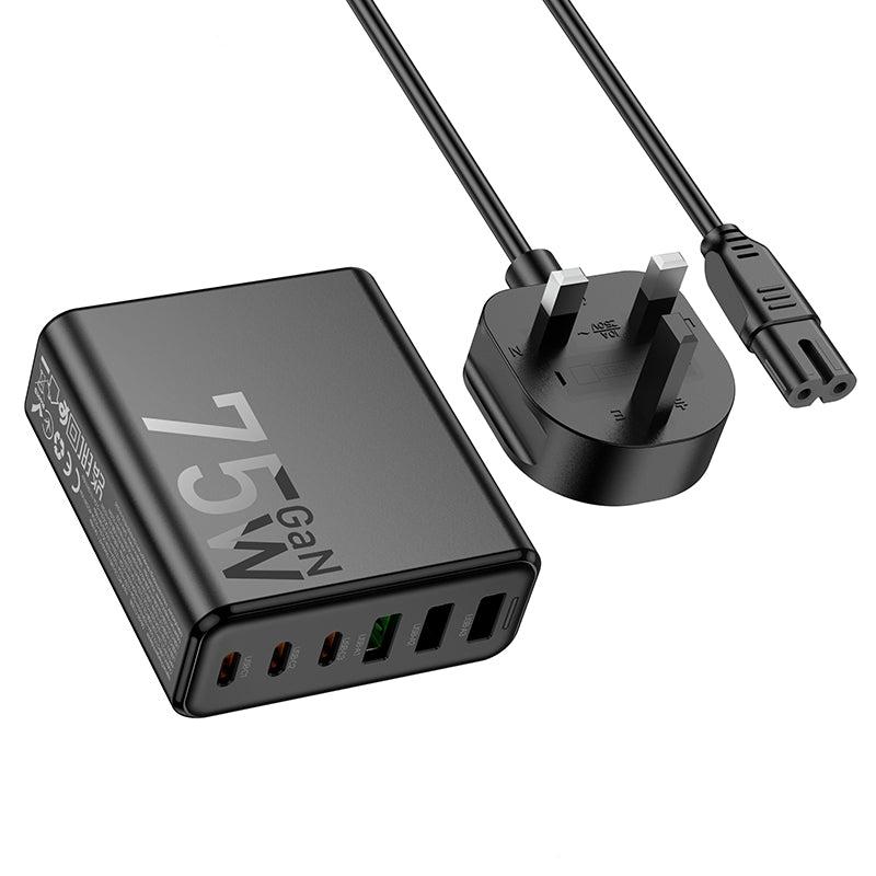Hoco Charger C133B Earl 6 ports PD75W