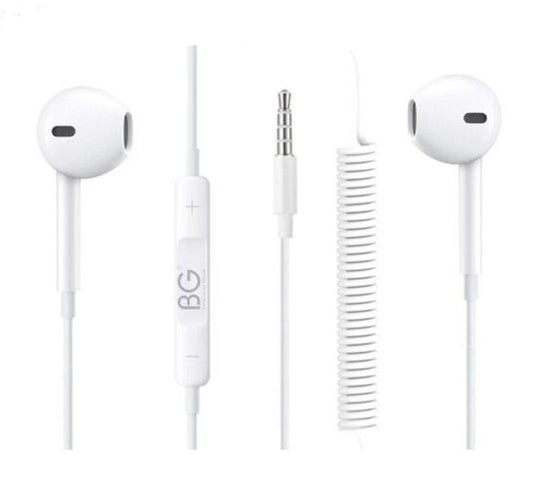 BG 3005 Wired Double Spring Earphone