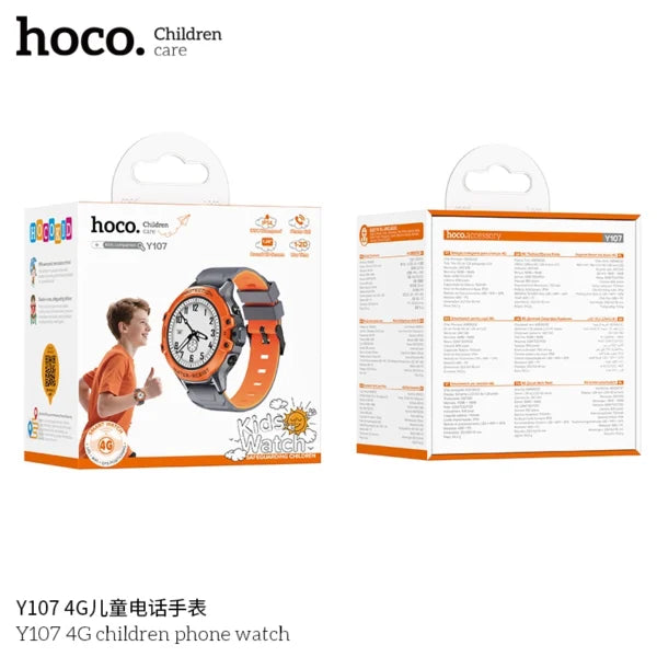 Hoco Y107 4G SIM Supported Kids Smart Watch