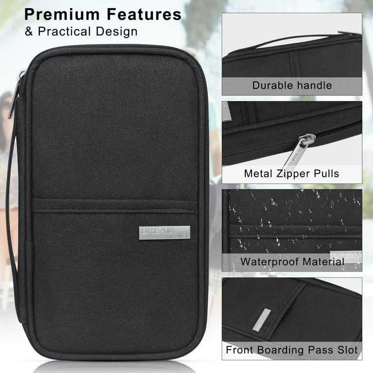 Travel Passport Wallet organizer bag
