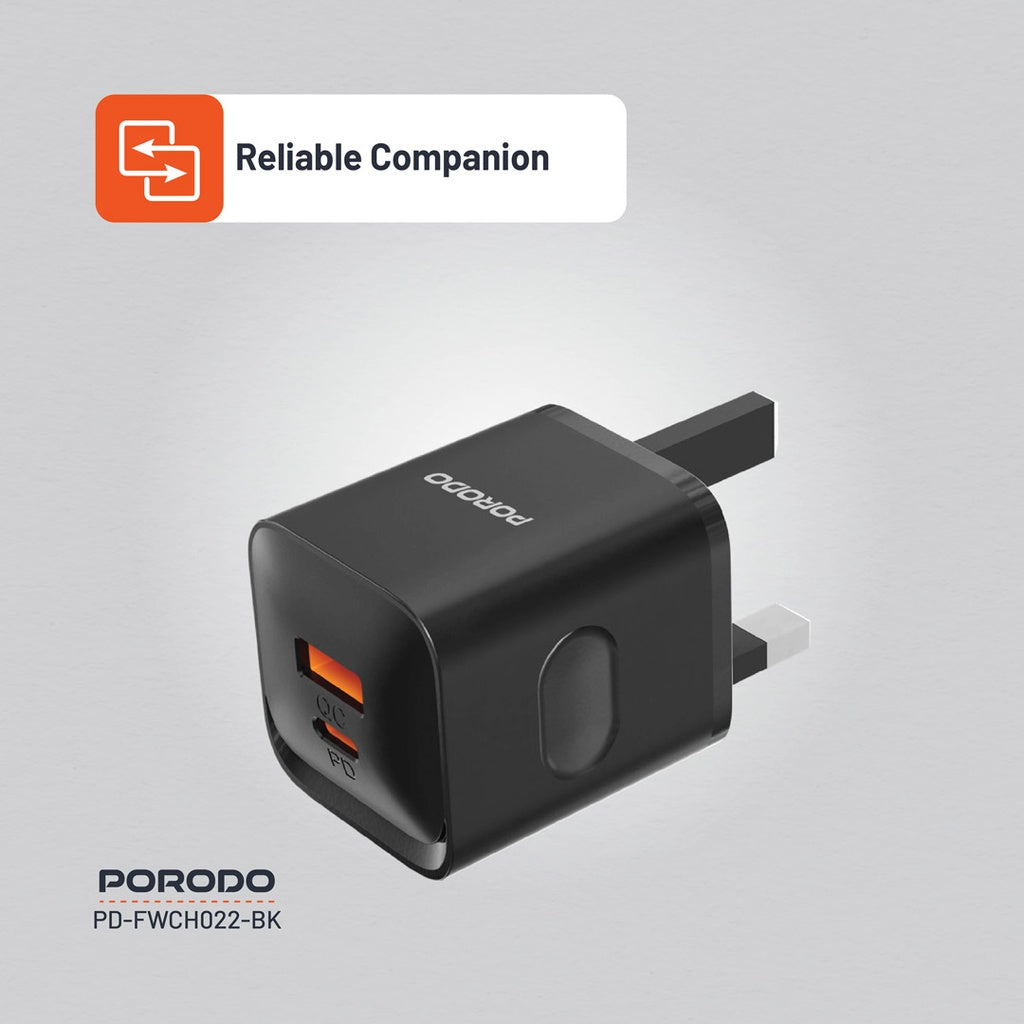Porodo Dual port Wall Charger