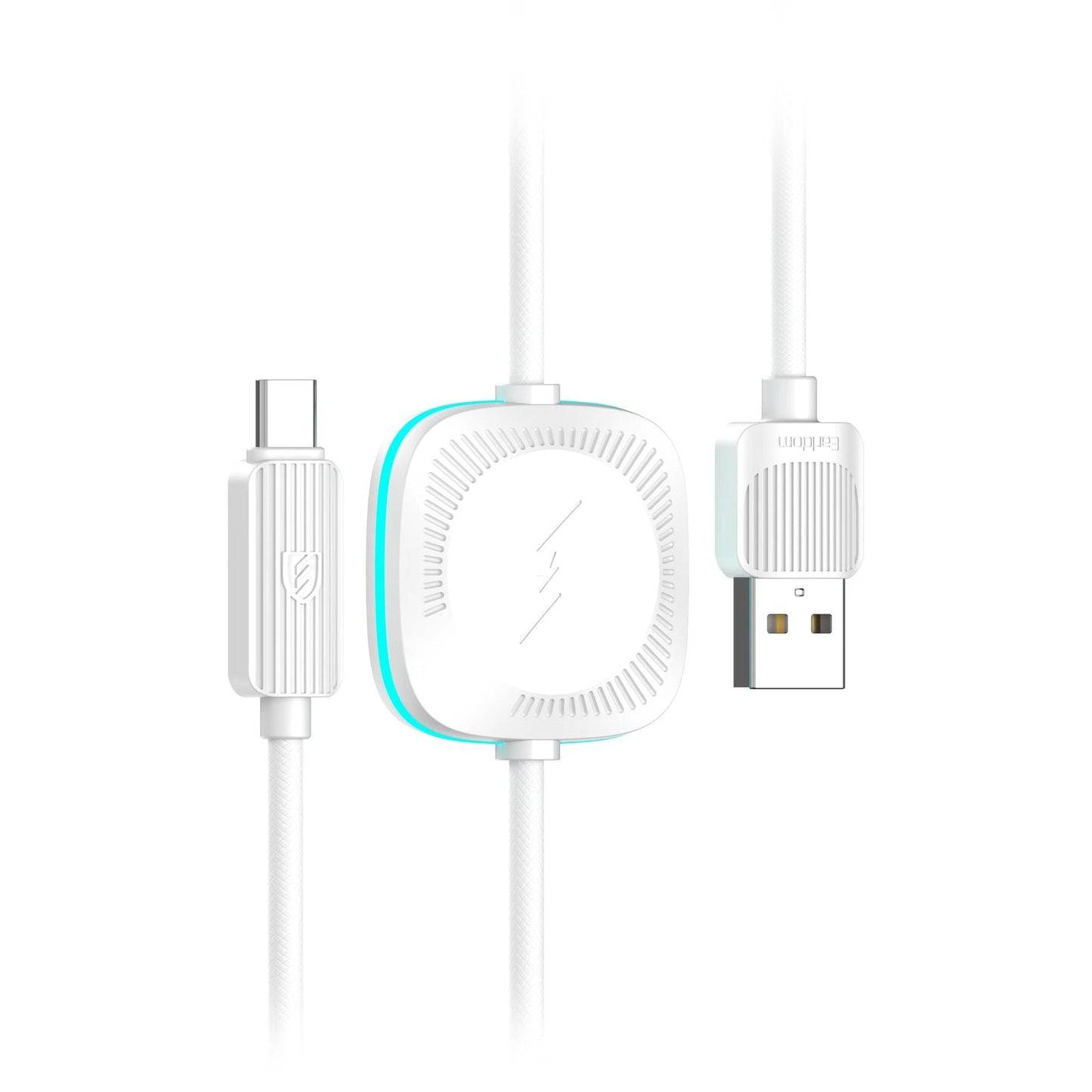 Earldom 2-in-1 USB to USB-C Charging Cable For Watch & Mobiles