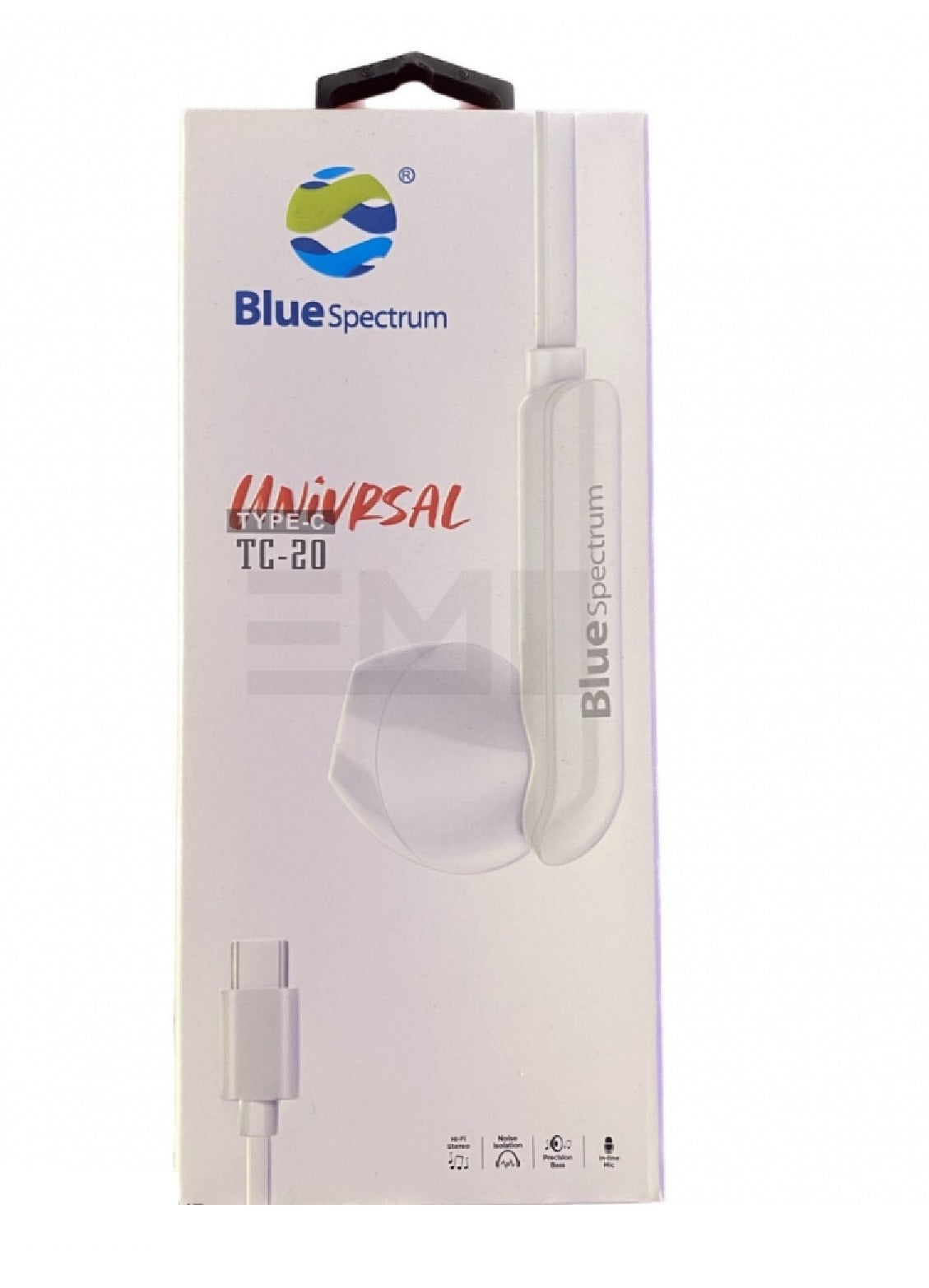 Blue Spectrum TC-20 Type-C Wired Earphone
