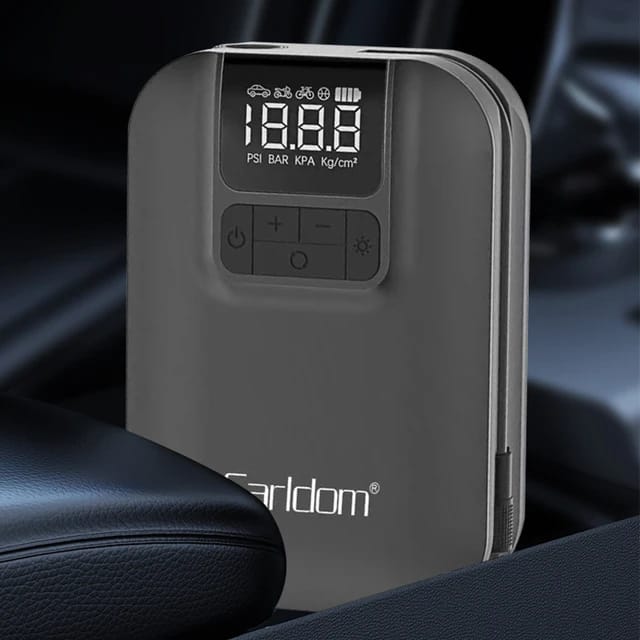 Earldom Digital Mini Car Electric Tire Portable Air Pump ET-V2