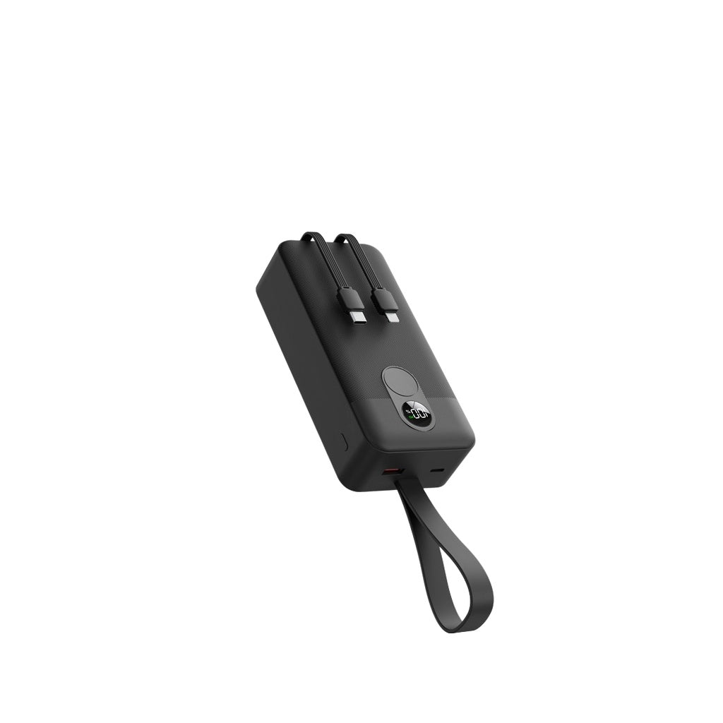 Porodo 30000mAh Powerbank Integrated Cable