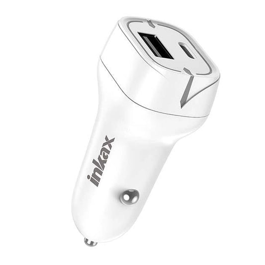 Inkax PD20W Dual Port Fast Charge Car Charger CC-51