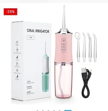 PPS Oral Irrigator Portable Dental Water Flosser