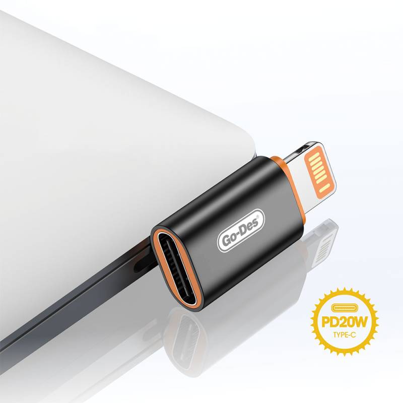 Go-Des GD-CT064 Type-C to Lightning PD20W Converter