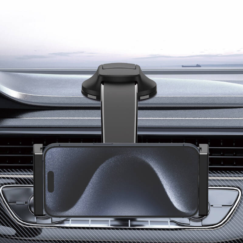 Go Des GD-HD206 Flexible Arm Suction Cup Design Car Phone Holder