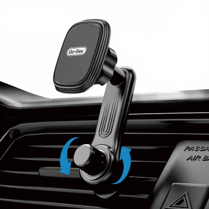 Go Des GD-HD310 Magnetic 360 Degree Rotatable Bracket and Head Phone Holder Ventilation Design