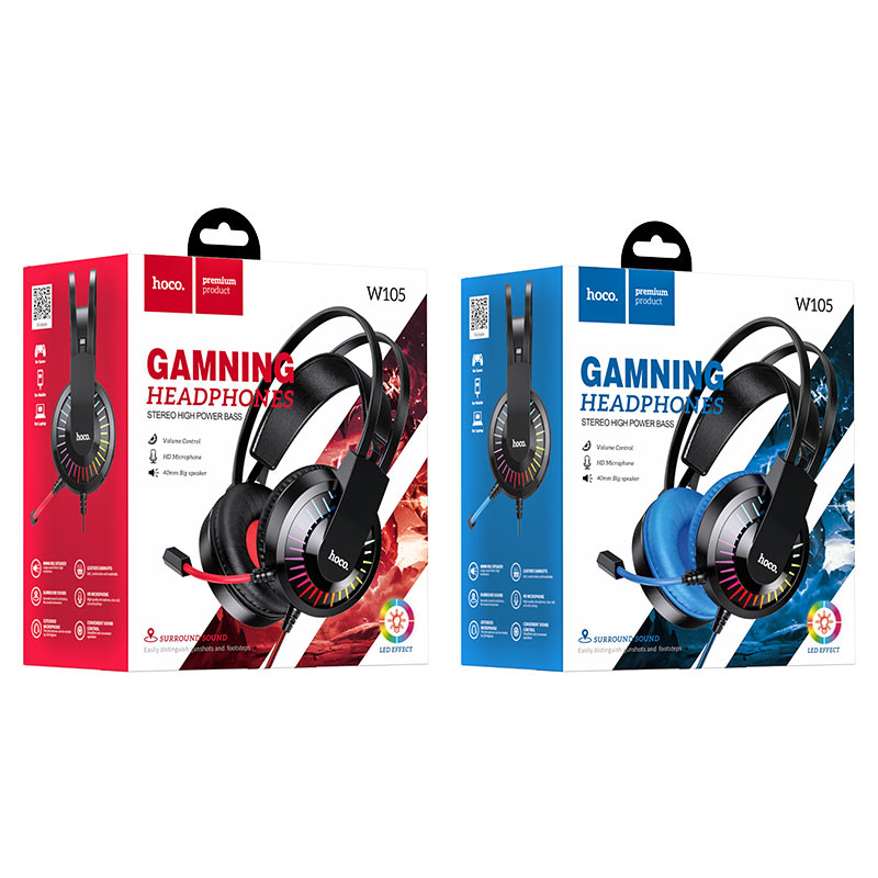 Hoco Headphones W105 Joyful gaming headset