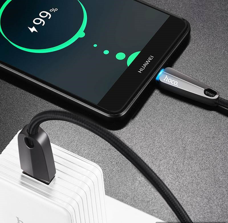 Hoco Cable USB to Type-C U100 Orbit charging data sync