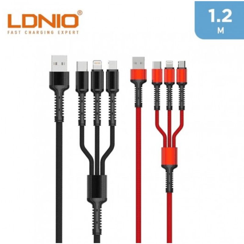 Ldnio 3IN1 USB 1.2M Cable