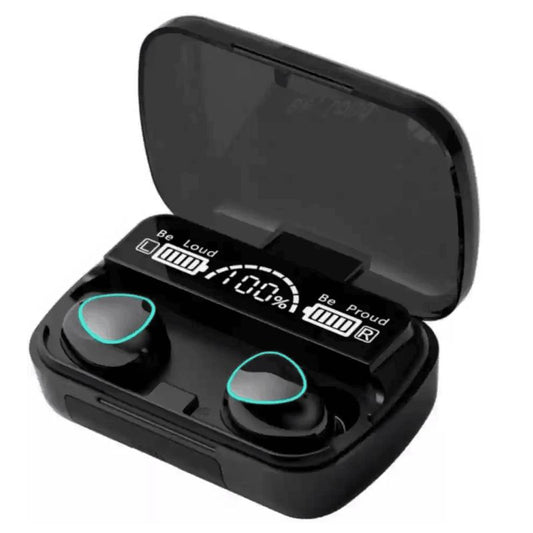 True Wireless Earbuds With LED Display