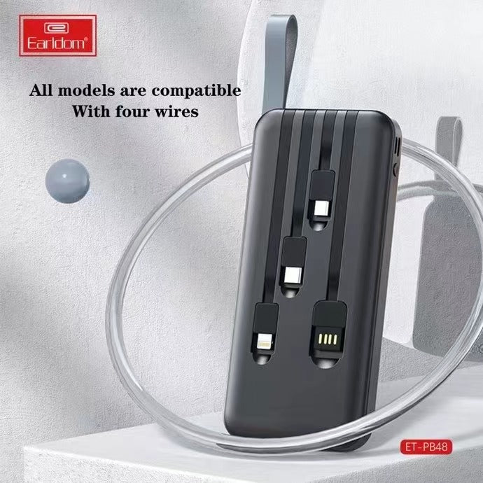 Earldom PB48 Power Bank Adapter 10000mAh / Emergency Lamp