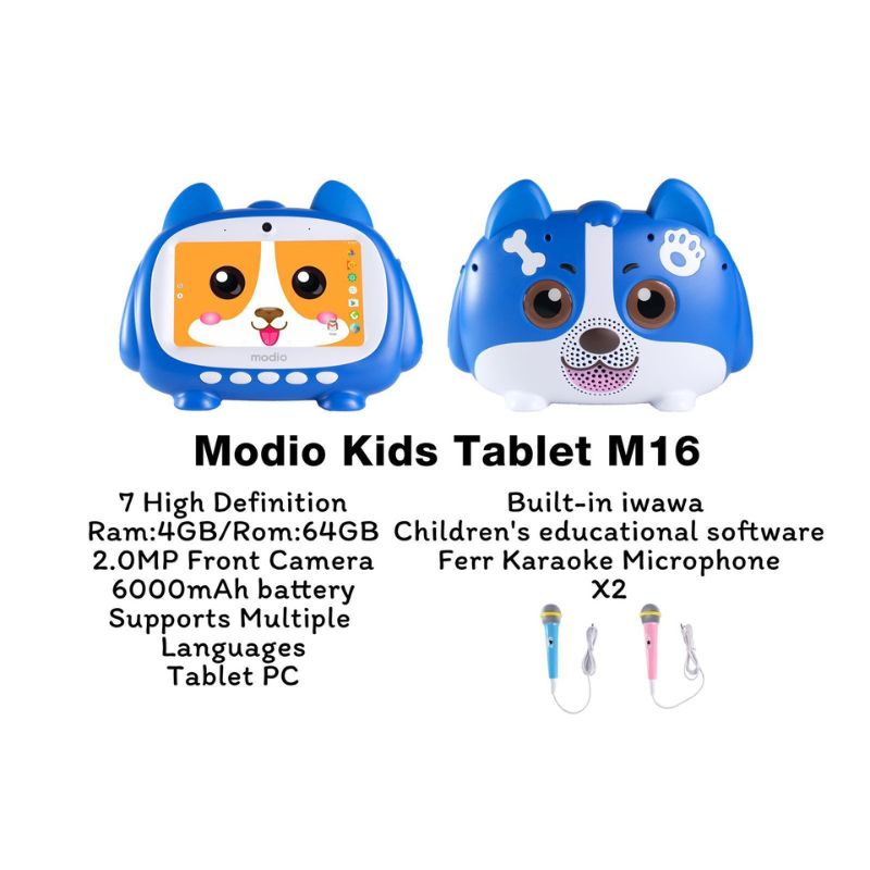 Modio 7 Inch M16 Tablet for Kids