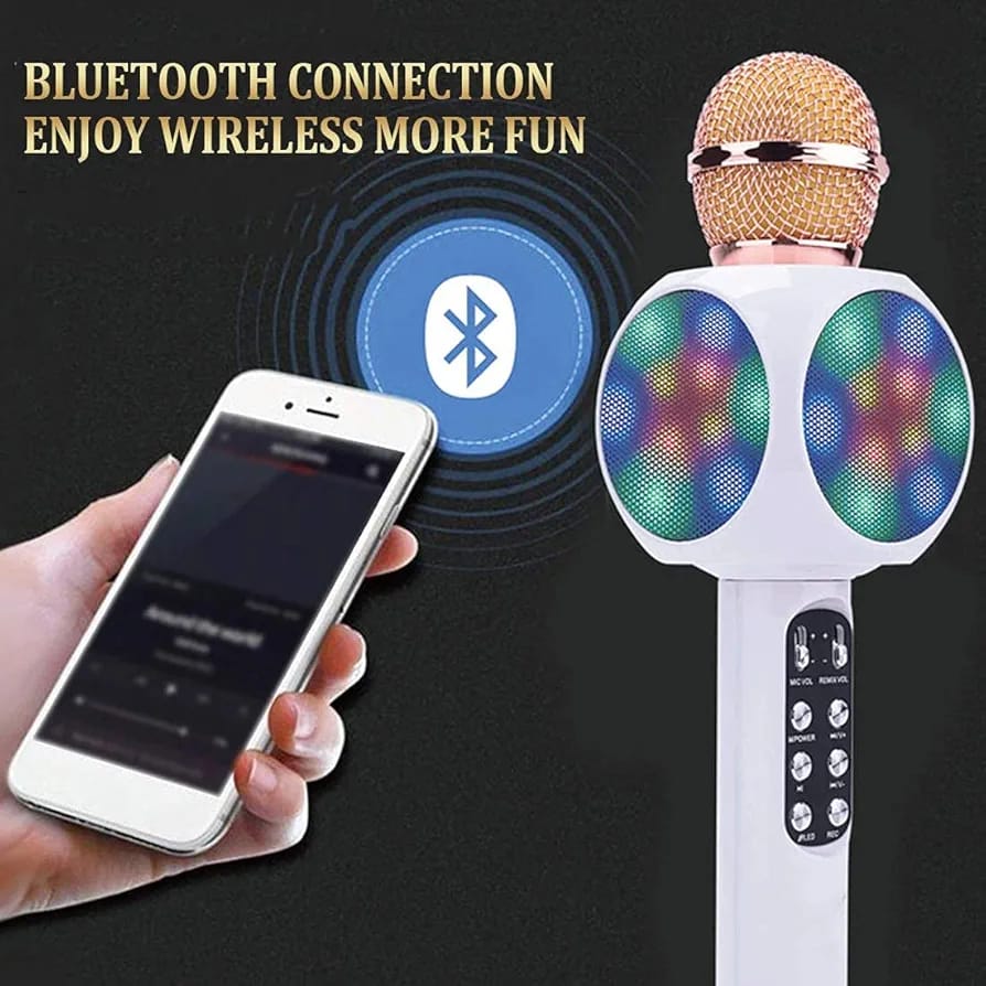 Wireless LED Bluetooth Microphone WS-1816