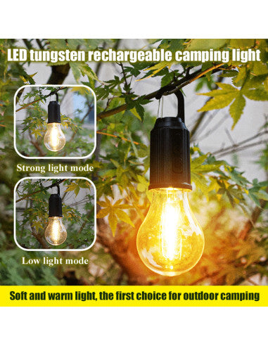 Camping Lamp Warm Rechargeable Light Ttype-C T02