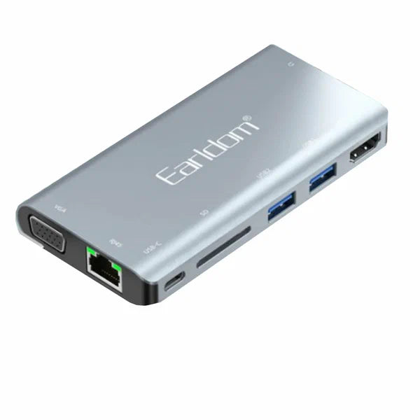 Earldom ET-W29 USB Hub 8-in-1