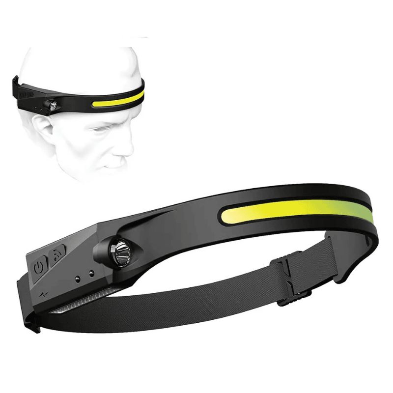 LED Rechargeable Head Lamp Flashlight